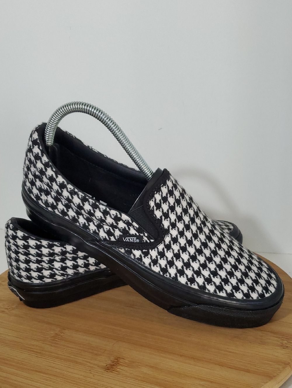 Vans Lx Classic Slip-On 98 Houndstooth Unisex M 7.5/ W 9 NWOT